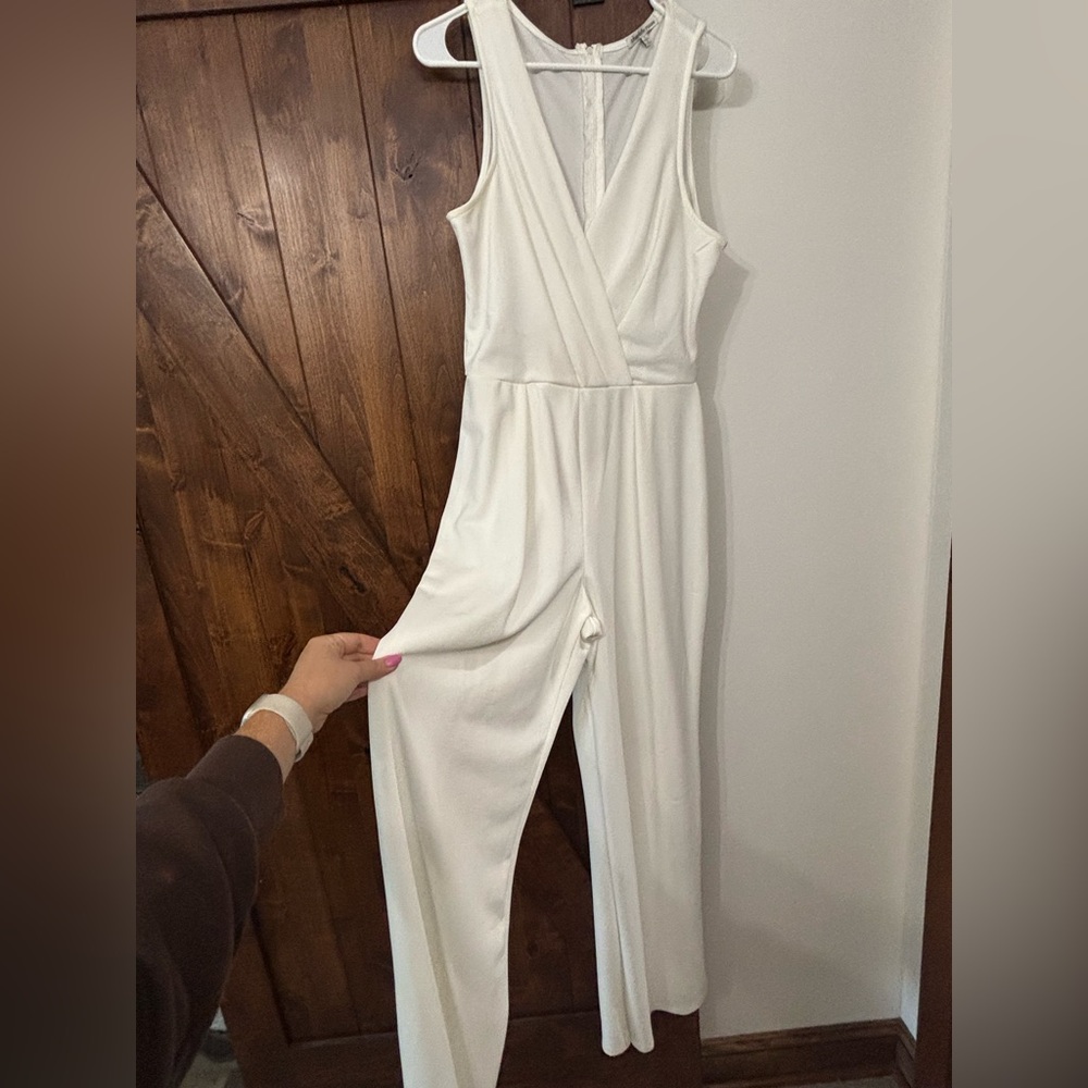 Elegant White Jumpsuit